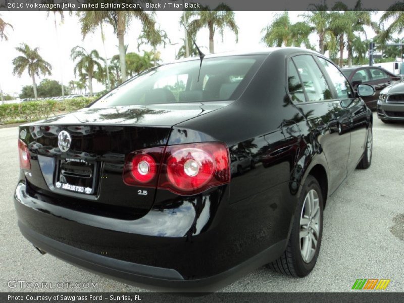 Black / Titan Black 2010 Volkswagen Jetta Limited Edition Sedan