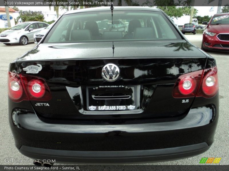 Black / Titan Black 2010 Volkswagen Jetta Limited Edition Sedan