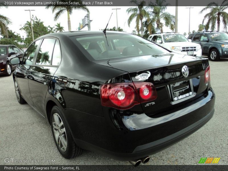 Black / Titan Black 2010 Volkswagen Jetta Limited Edition Sedan