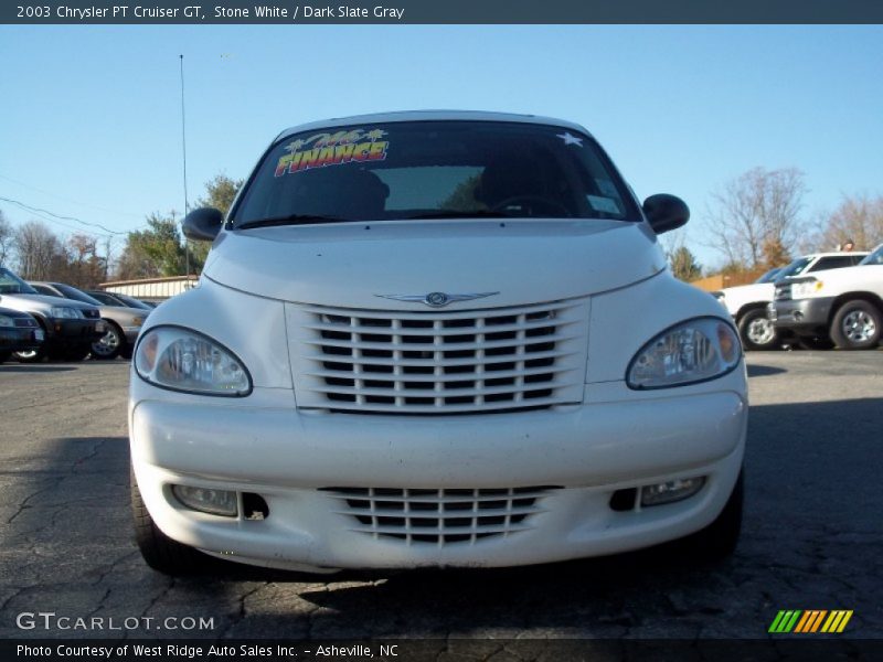 Stone White / Dark Slate Gray 2003 Chrysler PT Cruiser GT