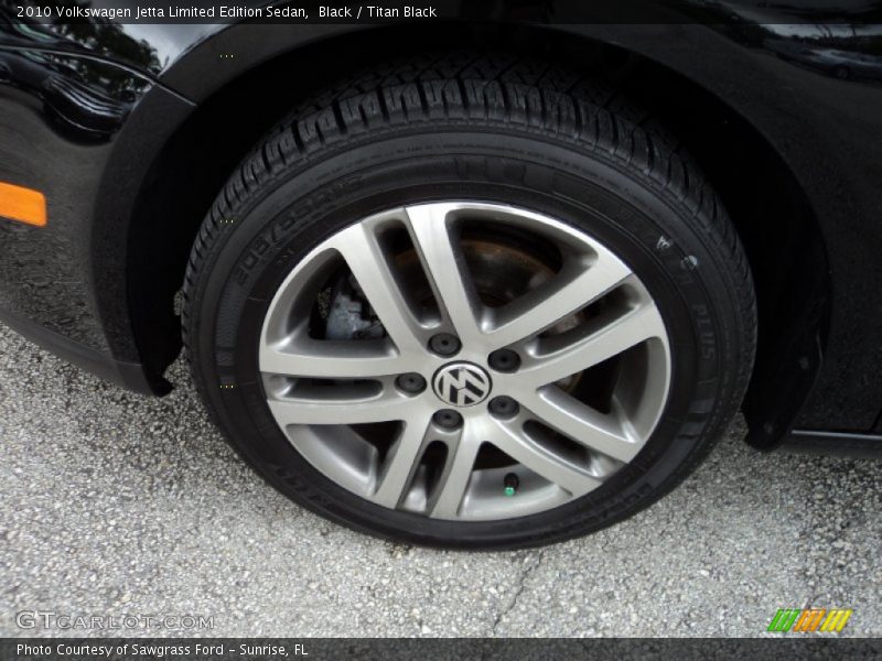 Black / Titan Black 2010 Volkswagen Jetta Limited Edition Sedan