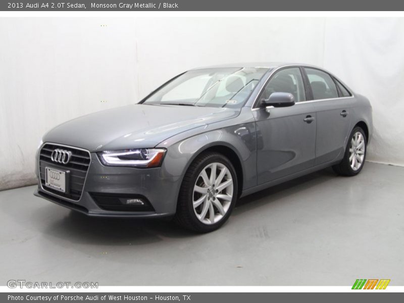 Monsoon Gray Metallic / Black 2013 Audi A4 2.0T Sedan