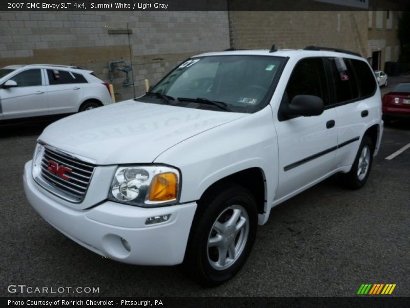 Summit White / Light Gray 2007 GMC Envoy SLT 4x4