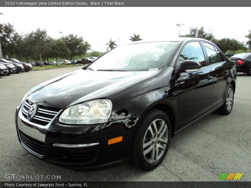 Black / Titan Black 2010 Volkswagen Jetta Limited Edition Sedan