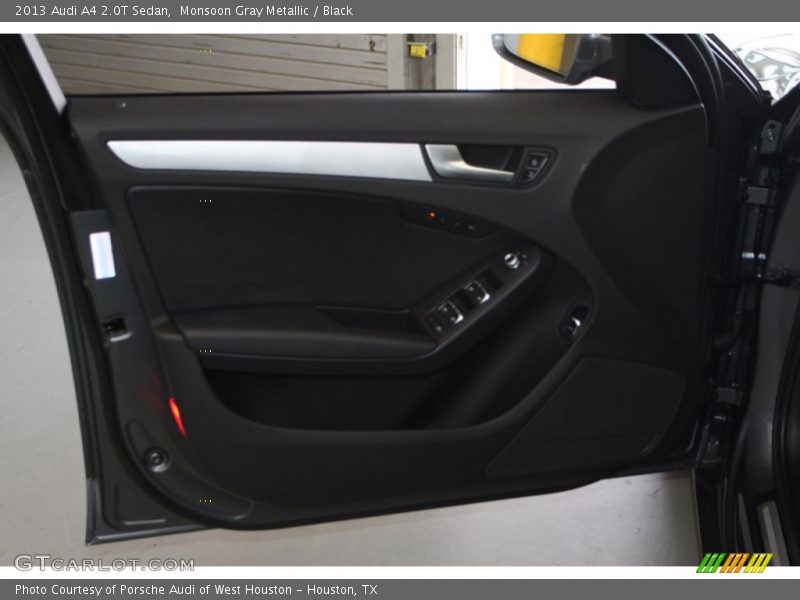 Monsoon Gray Metallic / Black 2013 Audi A4 2.0T Sedan
