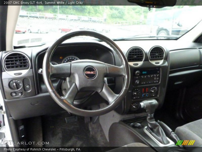 Summit White / Light Gray 2007 GMC Envoy SLT 4x4