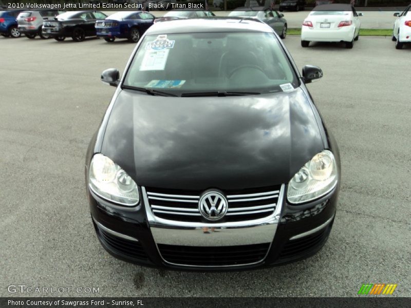 Black / Titan Black 2010 Volkswagen Jetta Limited Edition Sedan