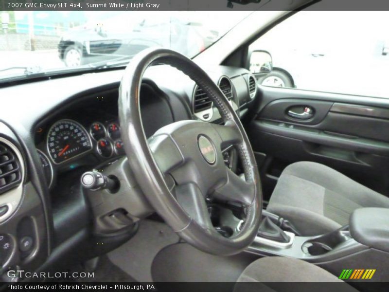 Summit White / Light Gray 2007 GMC Envoy SLT 4x4