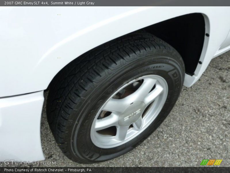 Summit White / Light Gray 2007 GMC Envoy SLT 4x4