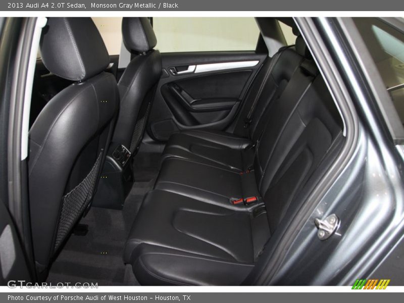 Monsoon Gray Metallic / Black 2013 Audi A4 2.0T Sedan
