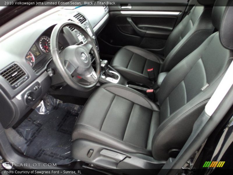 Black / Titan Black 2010 Volkswagen Jetta Limited Edition Sedan