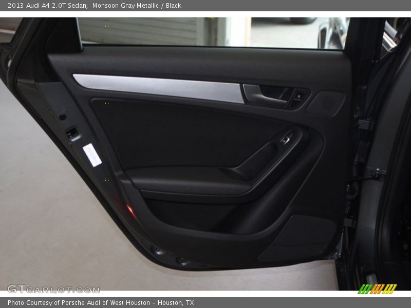 Monsoon Gray Metallic / Black 2013 Audi A4 2.0T Sedan