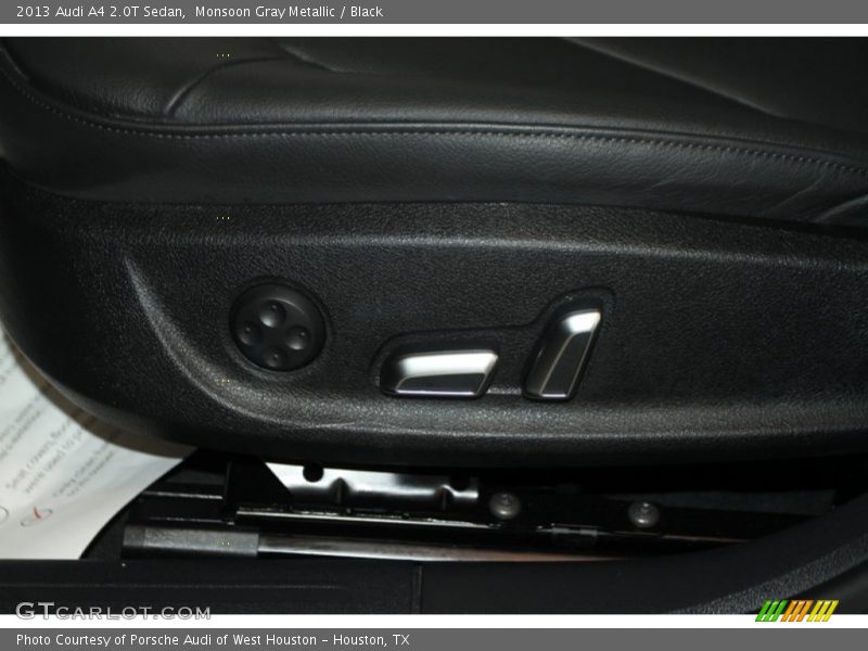 Monsoon Gray Metallic / Black 2013 Audi A4 2.0T Sedan