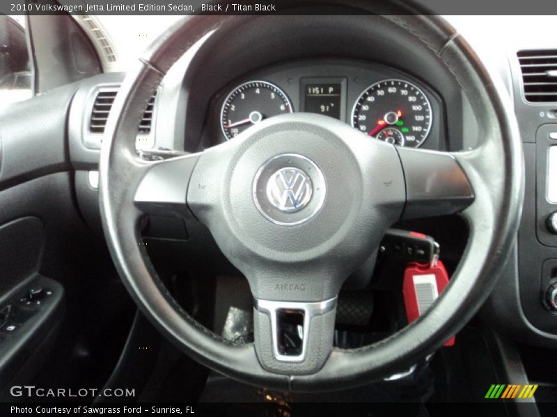 Black / Titan Black 2010 Volkswagen Jetta Limited Edition Sedan