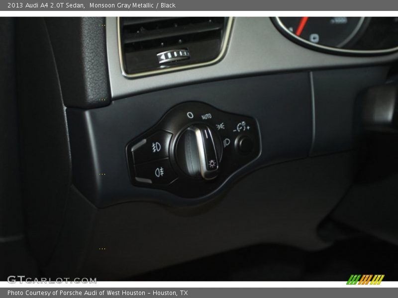 Monsoon Gray Metallic / Black 2013 Audi A4 2.0T Sedan