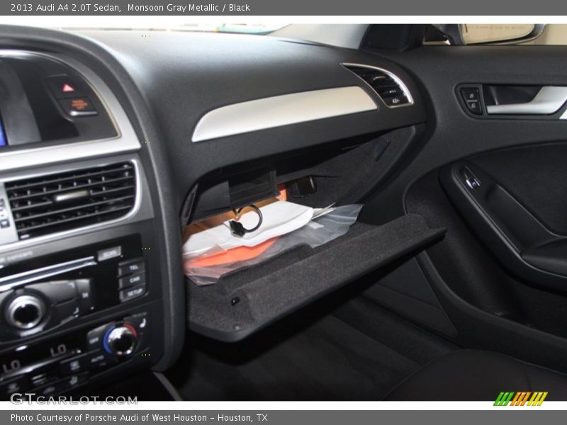 Monsoon Gray Metallic / Black 2013 Audi A4 2.0T Sedan