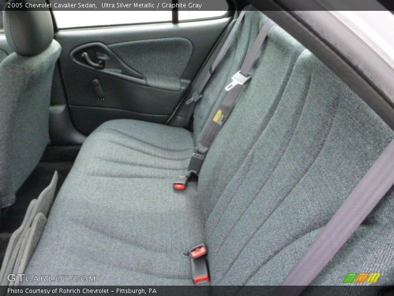 Ultra Silver Metallic / Graphite Gray 2005 Chevrolet Cavalier Sedan