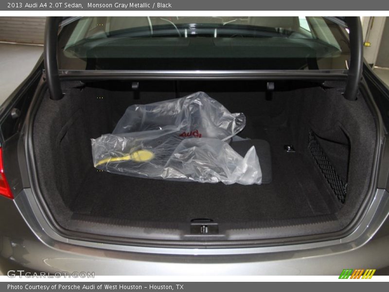 Monsoon Gray Metallic / Black 2013 Audi A4 2.0T Sedan
