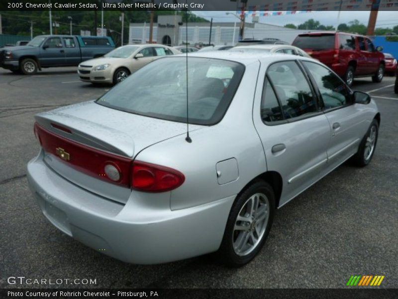 Ultra Silver Metallic / Graphite Gray 2005 Chevrolet Cavalier Sedan