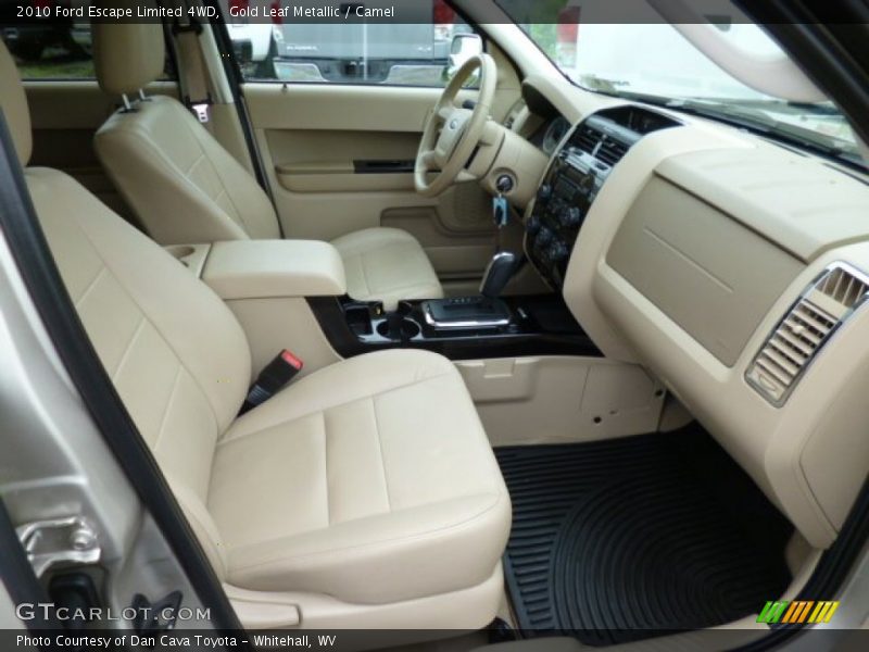 Gold Leaf Metallic / Camel 2010 Ford Escape Limited 4WD