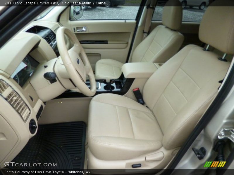 Gold Leaf Metallic / Camel 2010 Ford Escape Limited 4WD