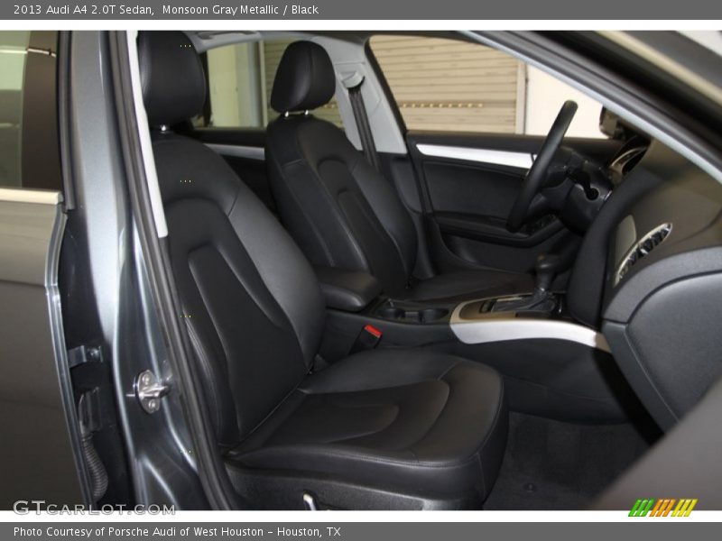 Monsoon Gray Metallic / Black 2013 Audi A4 2.0T Sedan