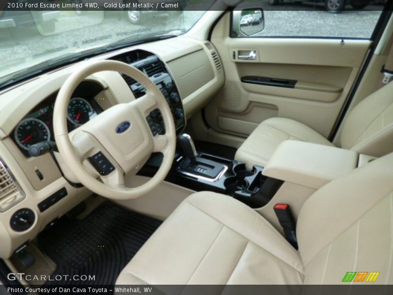 Gold Leaf Metallic / Camel 2010 Ford Escape Limited 4WD