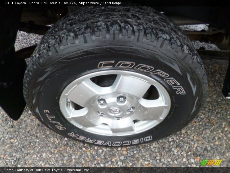 Super White / Sand Beige 2011 Toyota Tundra TRD Double Cab 4x4