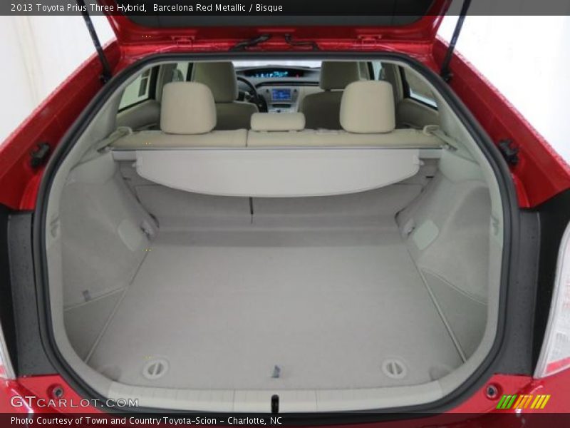 Barcelona Red Metallic / Bisque 2013 Toyota Prius Three Hybrid