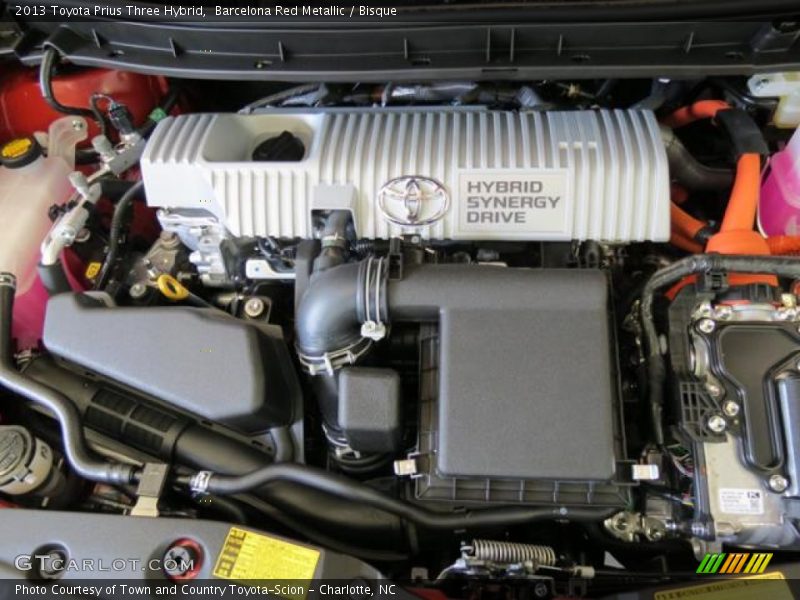  2013 Prius Three Hybrid Engine - 1.8 Liter DOHC 16-Valve VVT-i 4 Cylinder/Electric Hybrid