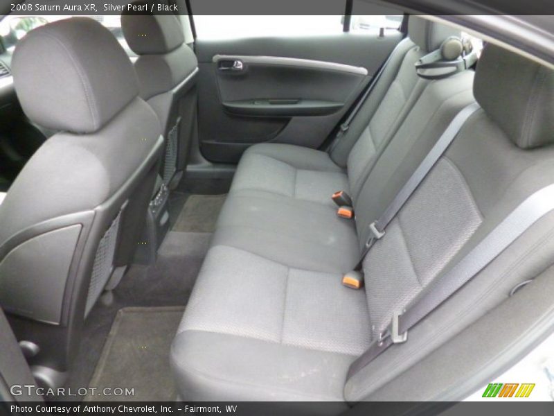 Silver Pearl / Black 2008 Saturn Aura XR