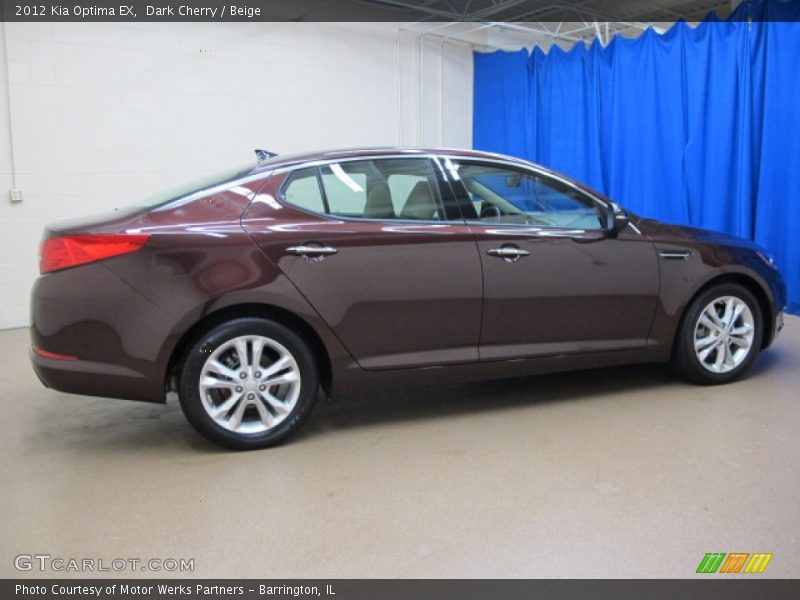 Dark Cherry / Beige 2012 Kia Optima EX