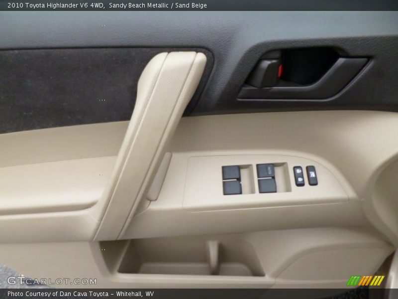 Sandy Beach Metallic / Sand Beige 2010 Toyota Highlander V6 4WD