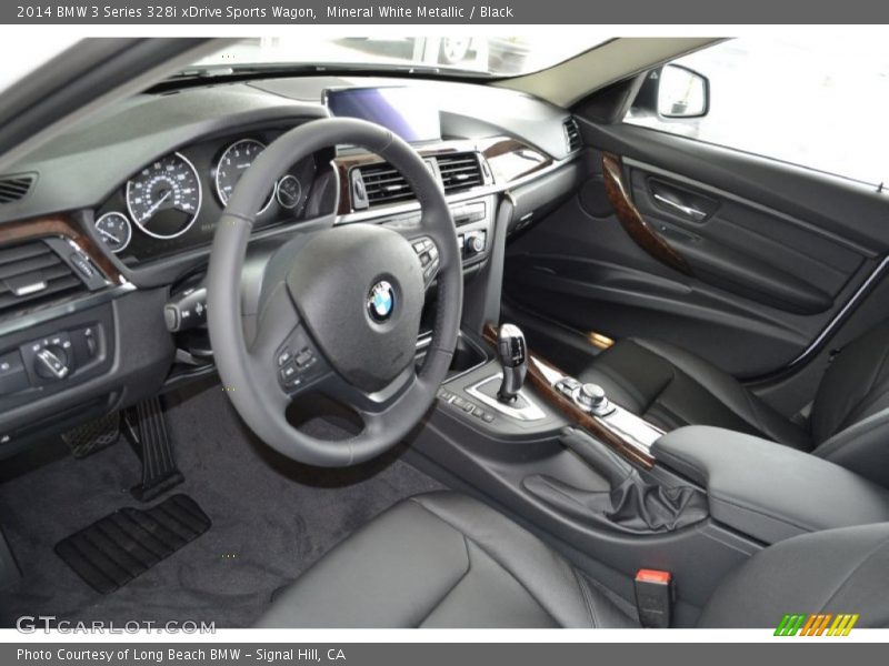  2014 3 Series 328i xDrive Sports Wagon Black Interior