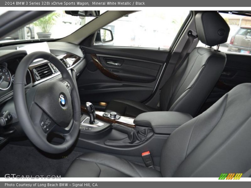 Mineral White Metallic / Black 2014 BMW 3 Series 328i xDrive Sports Wagon