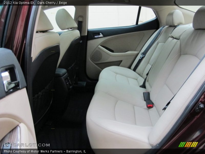 Dark Cherry / Beige 2012 Kia Optima EX