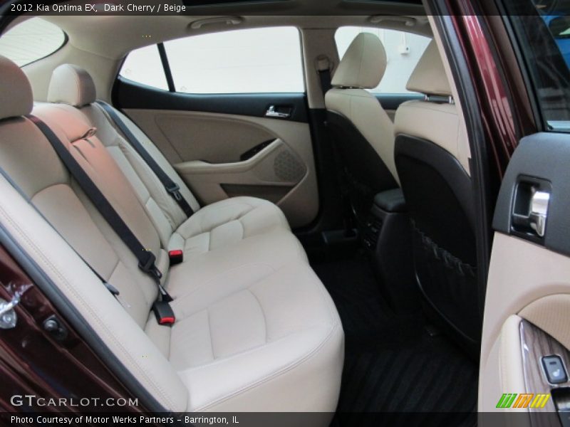 Dark Cherry / Beige 2012 Kia Optima EX