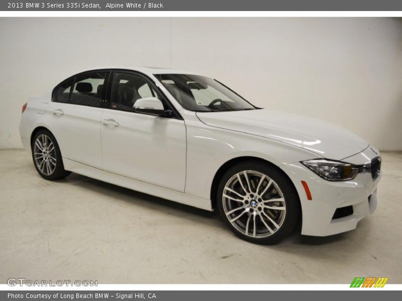Alpine White / Black 2013 BMW 3 Series 335i Sedan