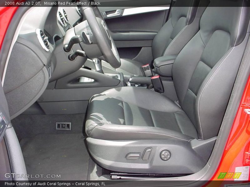 Misano Red Pearl Effect / Black 2008 Audi A3 2.0T
