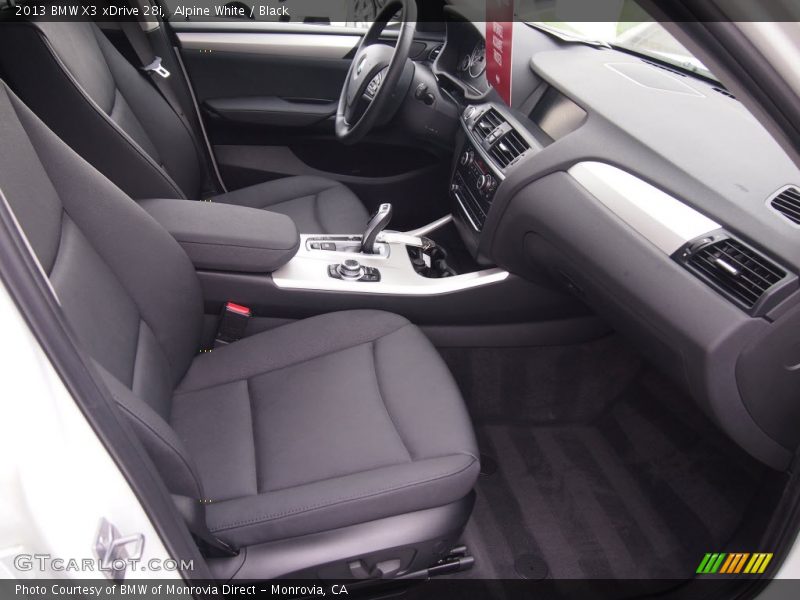 Alpine White / Black 2013 BMW X3 xDrive 28i