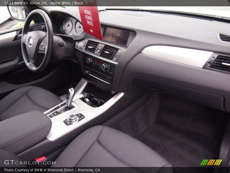 Alpine White / Black 2013 BMW X3 xDrive 28i