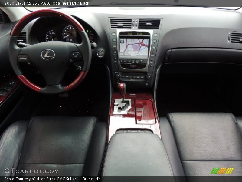 Opaline Pearl / Black 2010 Lexus GS 350 AWD