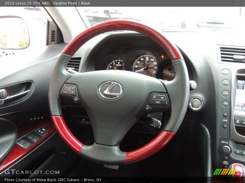 Opaline Pearl / Black 2010 Lexus GS 350 AWD