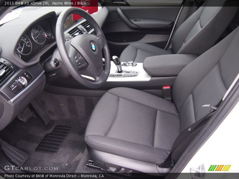 Alpine White / Black 2013 BMW X3 xDrive 28i