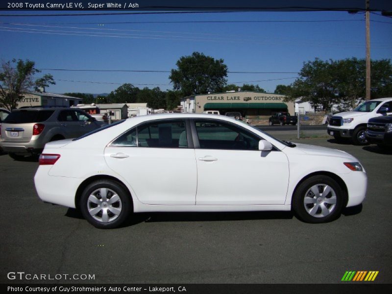 Super White / Ash 2008 Toyota Camry LE V6