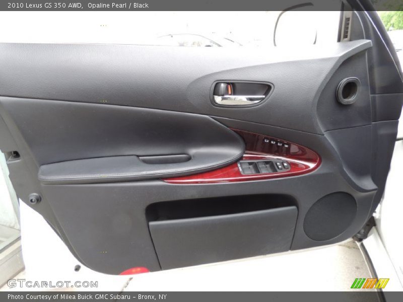 Opaline Pearl / Black 2010 Lexus GS 350 AWD
