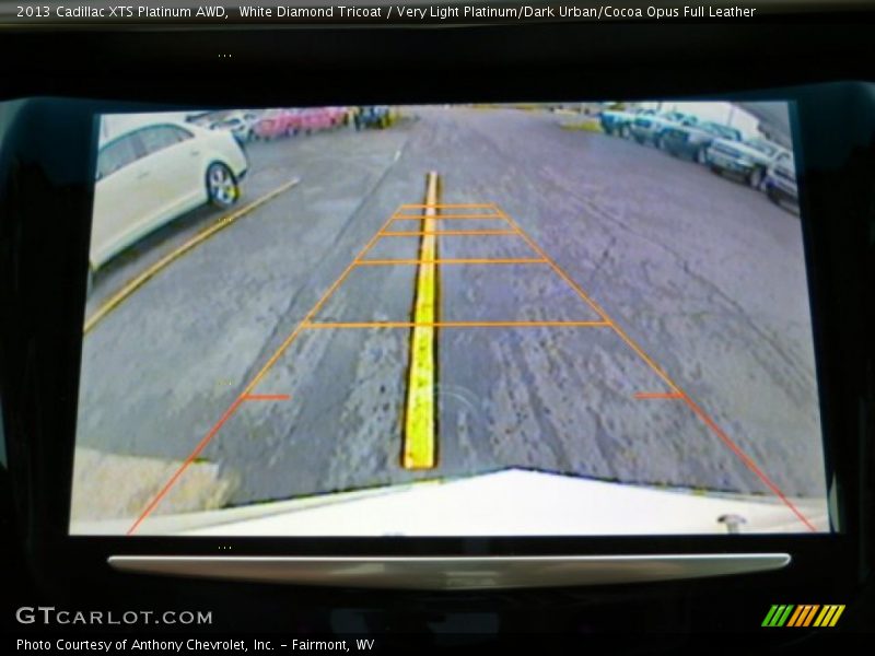White Diamond Tricoat / Very Light Platinum/Dark Urban/Cocoa Opus Full Leather 2013 Cadillac XTS Platinum AWD