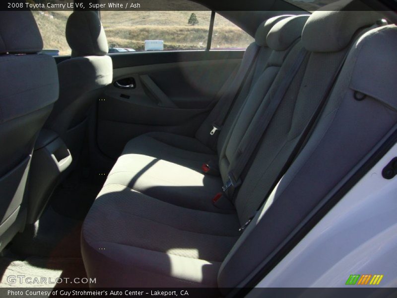 Super White / Ash 2008 Toyota Camry LE V6