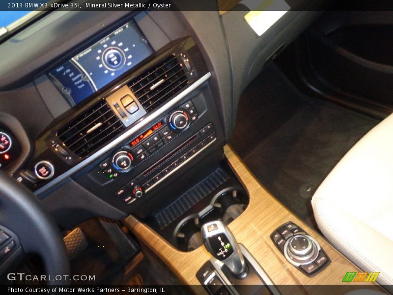 Mineral Silver Metallic / Oyster 2013 BMW X3 xDrive 35i