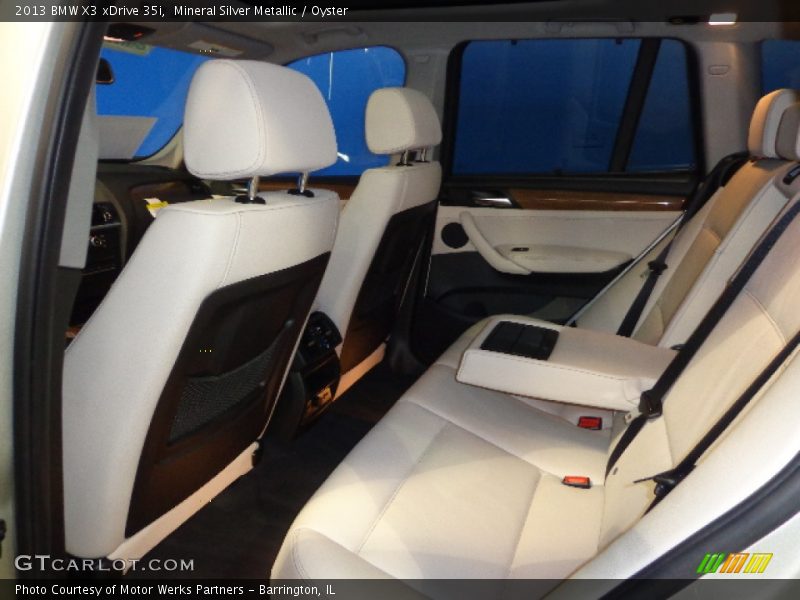 Mineral Silver Metallic / Oyster 2013 BMW X3 xDrive 35i